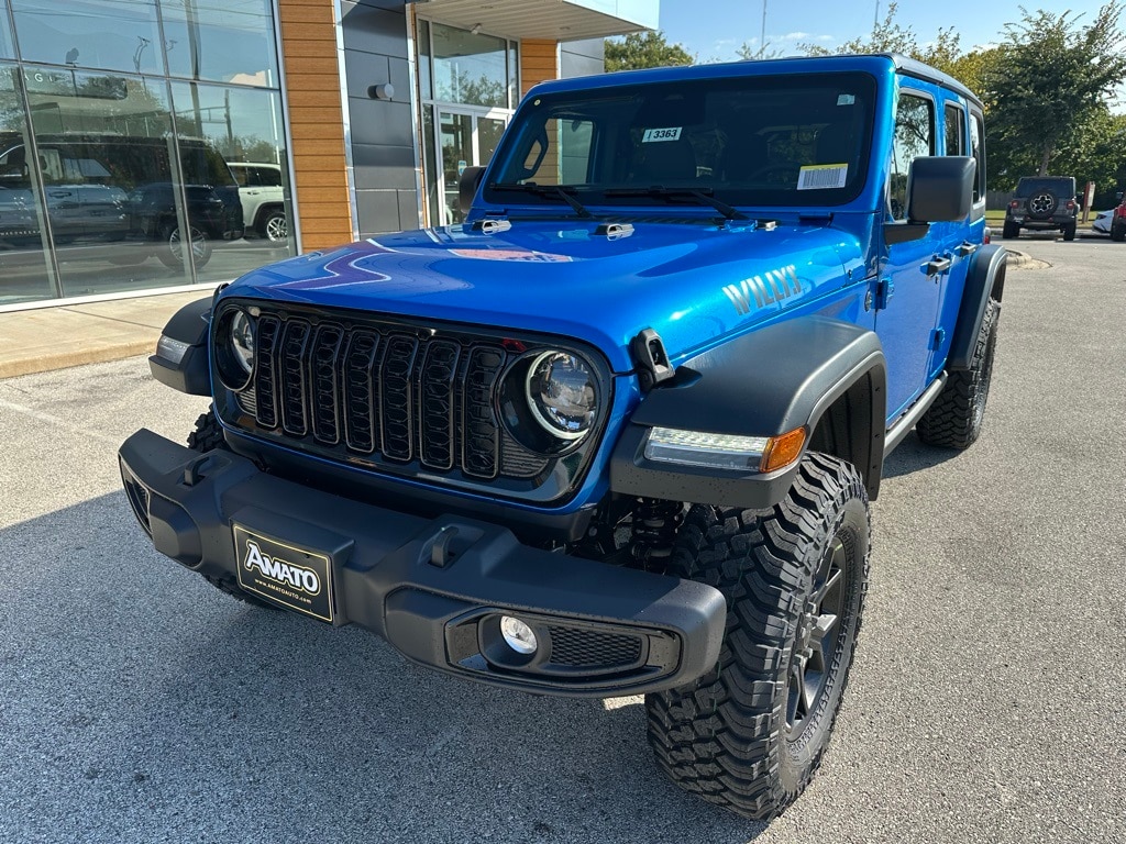New 2026 Jeep Wrangler 4-DOOR WILLYS Sport Utility