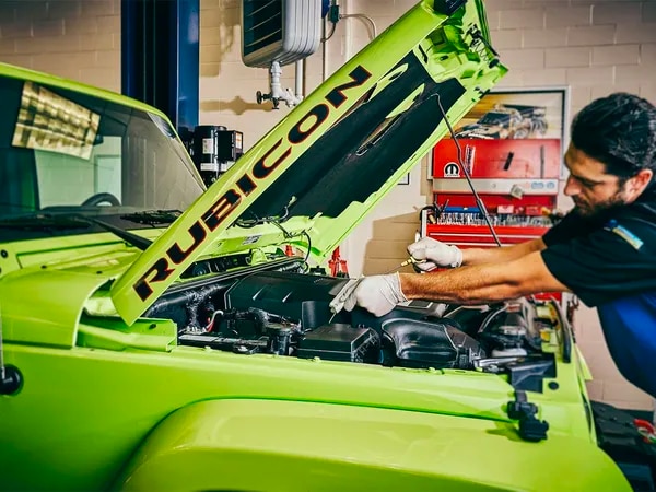 Semi synthetic oil change