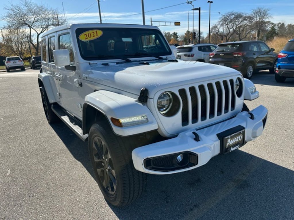 Used 2021 Jeep Wrangler Unlimited Sahara High Altitude SUV