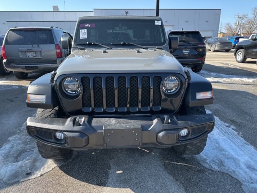 Used 2021 Jeep Wrangler Unlimited Willys SUV