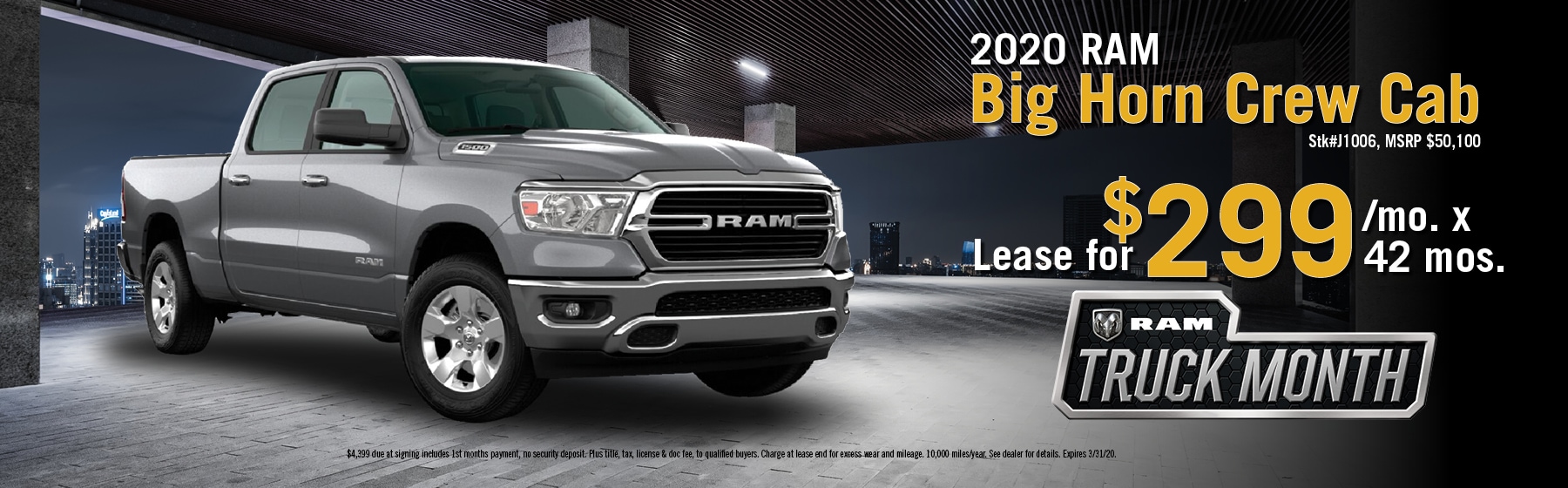 2020 Ram 1500 Big Horn Crew Cab