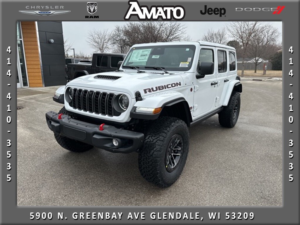New 2026 Jeep Wrangler 4-DOOR RUBICON X Sport Utility