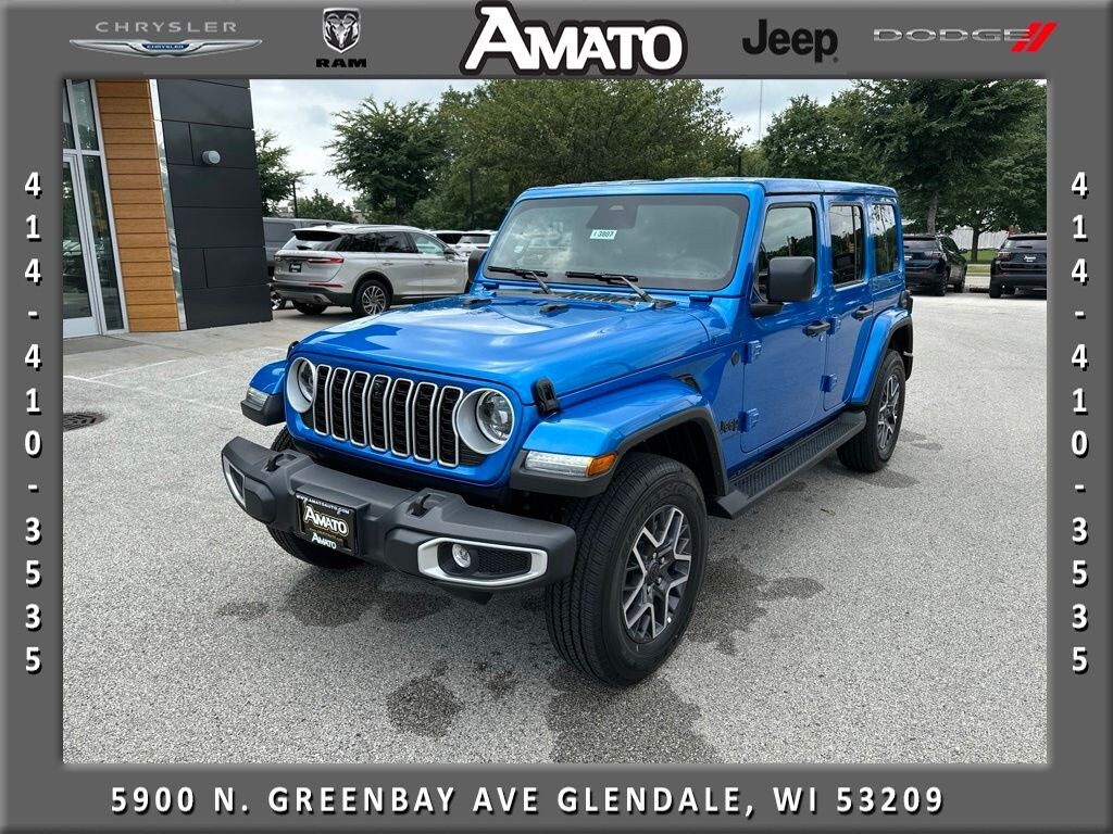 New 2026 Jeep Wrangler 4-DOOR SAHARA Sport Utility