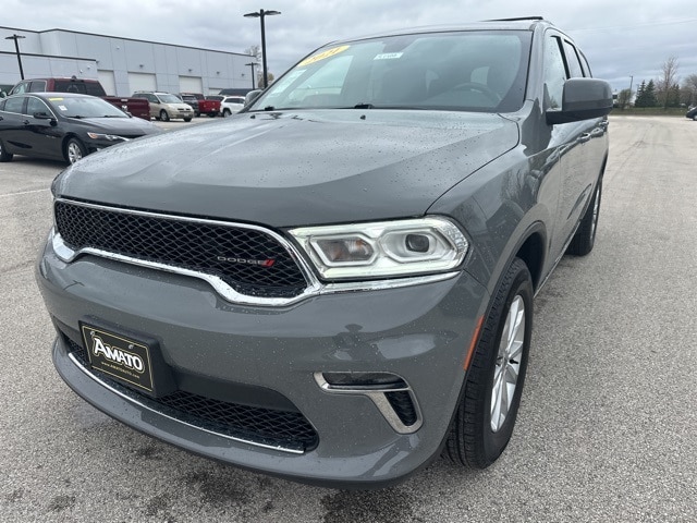 Used 2021 Dodge Durango SXT with VIN 1C4RDJAG3MC609942 for sale in Milwaukee, WI