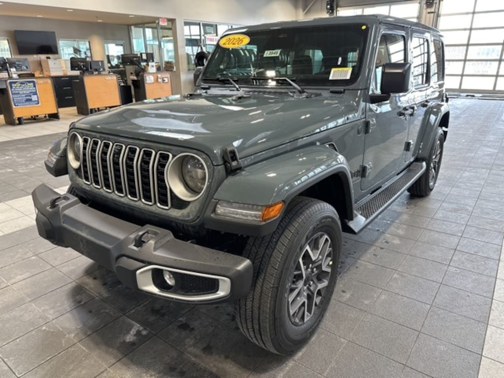 New 2026 Jeep Wrangler 4-DOOR SAHARA Sport Utility