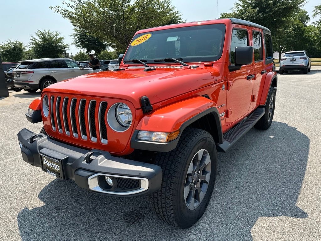 Used 2018 Jeep Wrangler Unlimited Sahara SUV