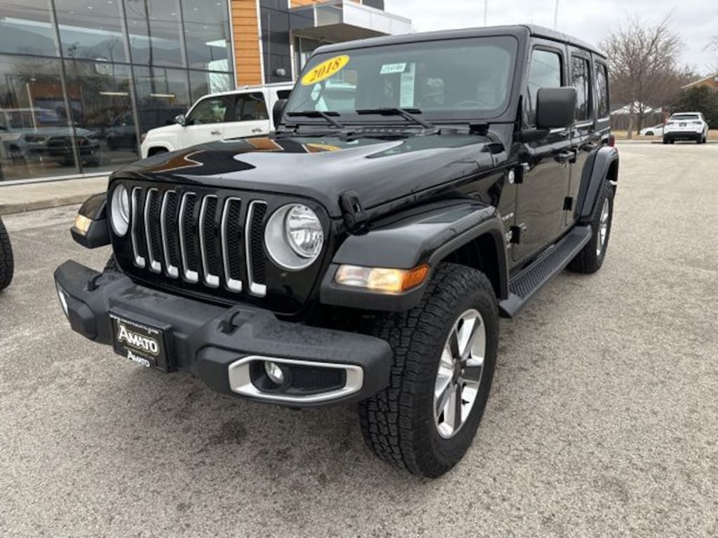 Used 2018 Jeep Wrangler Unlimited Sahara SUV