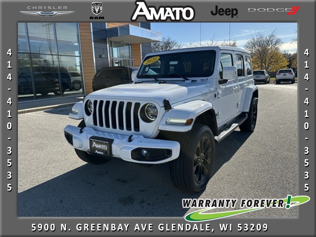 Used 2021 Jeep Wrangler Unlimited Sahara High Altitude SUV