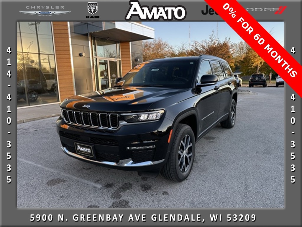 New 2025 Jeep Grand Cherokee L LIMITED 4X4 Sport Utility
