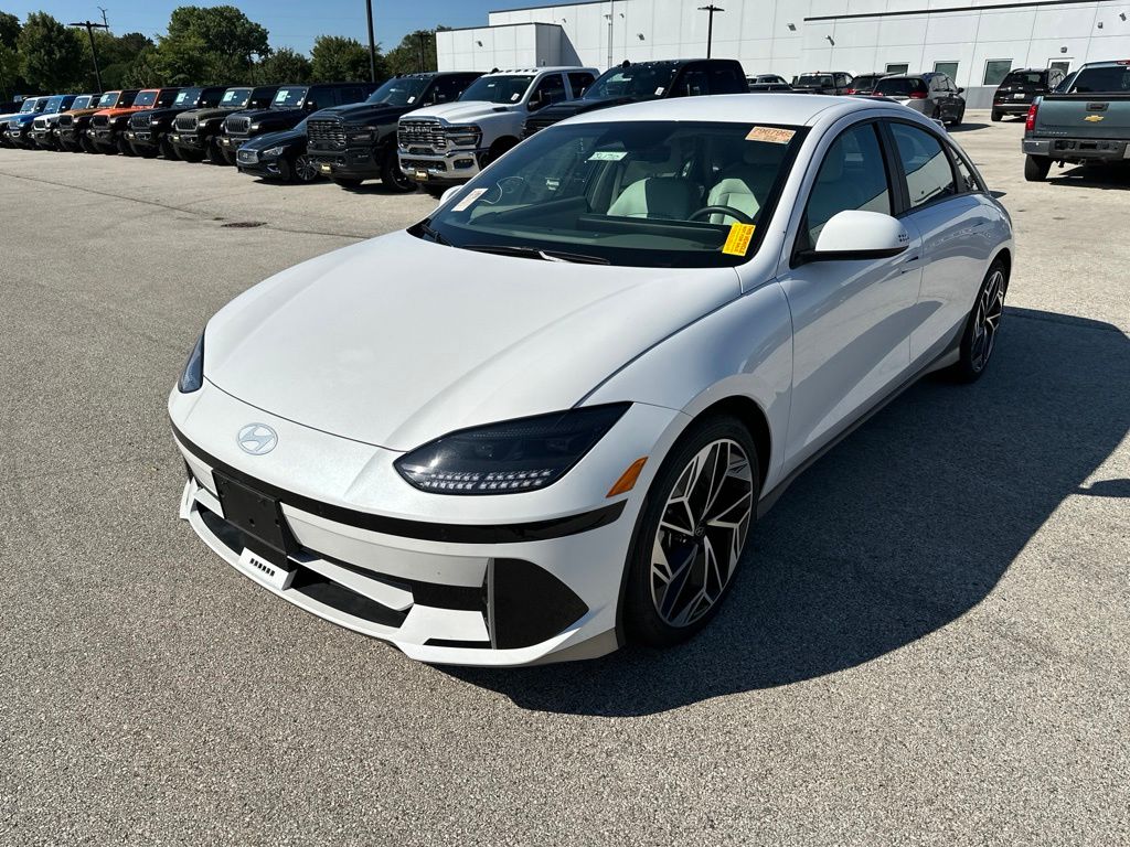 Used 2023 Hyundai IONIQ 6 SEL with VIN KMHM34AC9PA025875 for sale in Glendale, WI