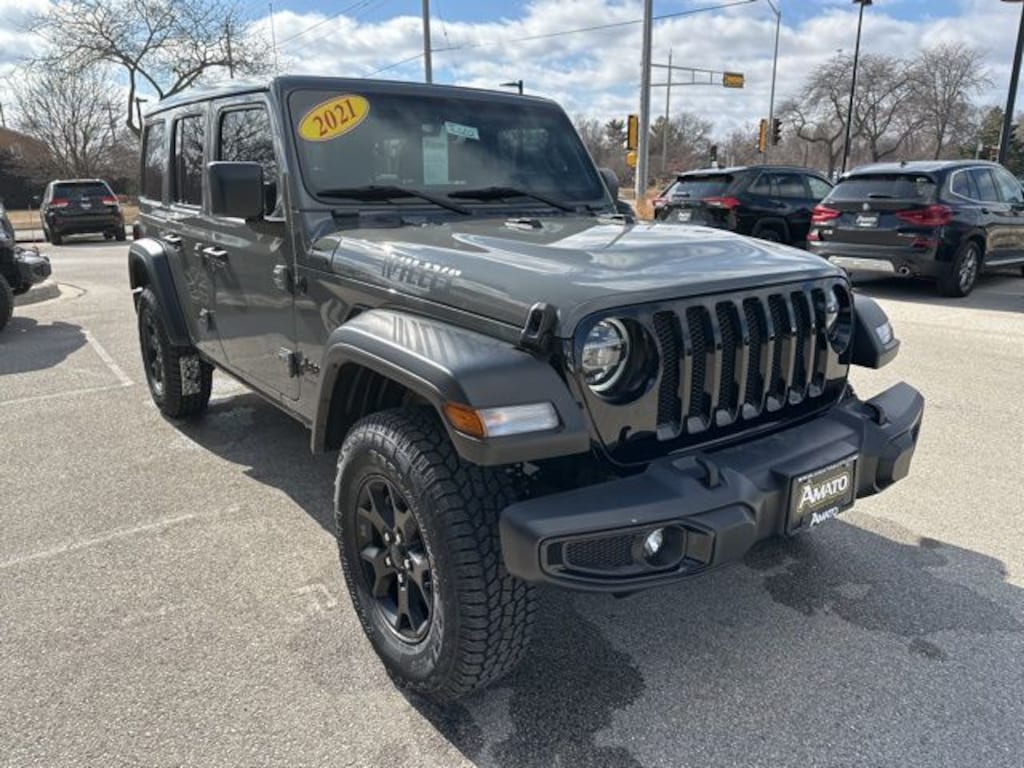 Used 2021 Jeep Wrangler Unlimited Willys SUV