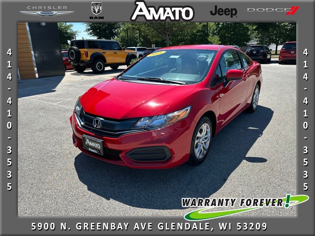 Used 2015 Honda Civic LX Coupe