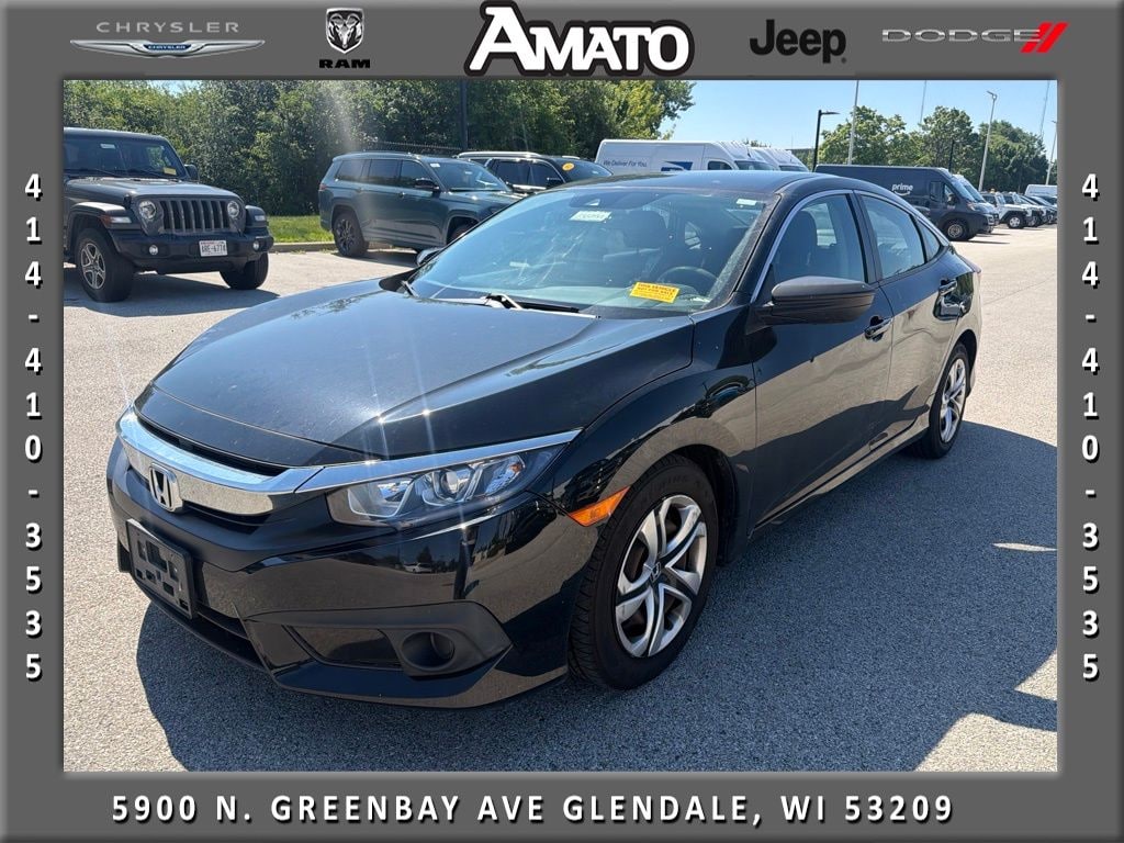 Used 2017 Honda Civic LX Sedan