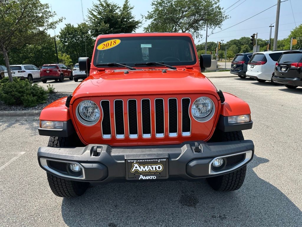 Used 2018 Jeep Wrangler Unlimited Sahara SUV