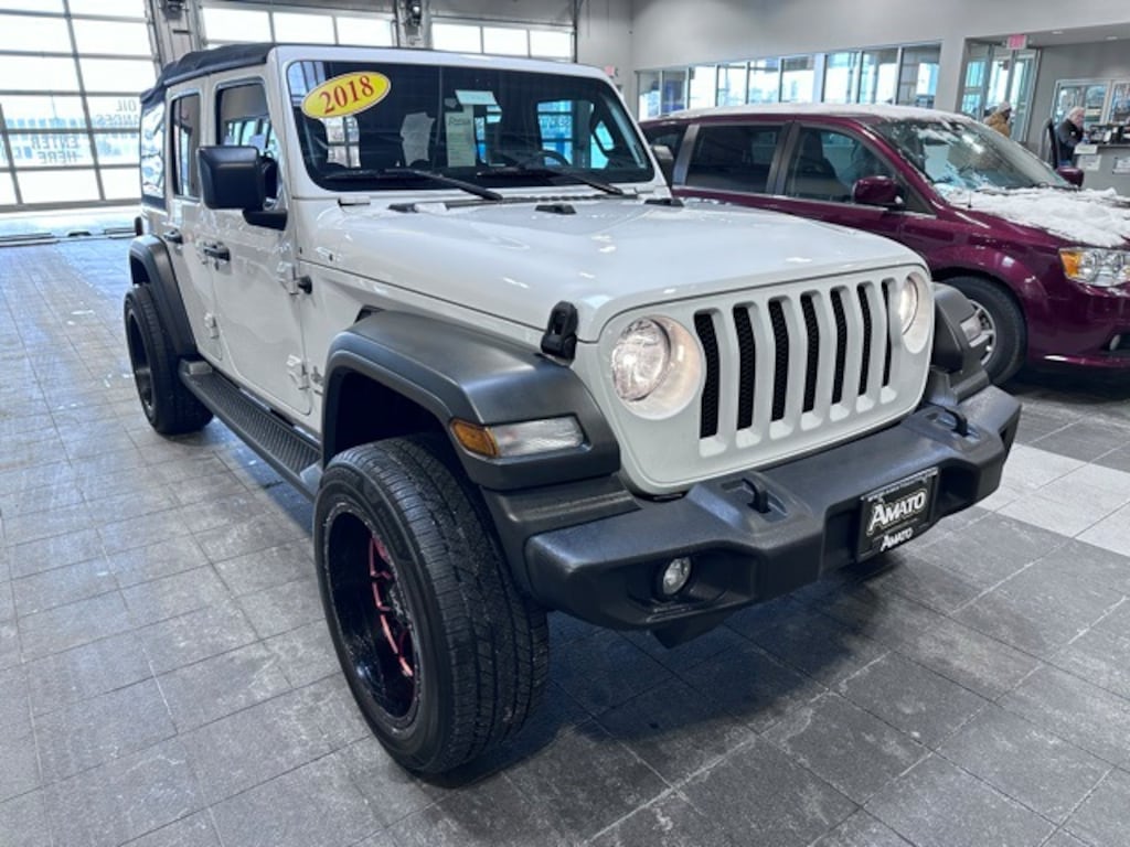 Used 2018 Jeep Wrangler Unlimited Sport S SUV