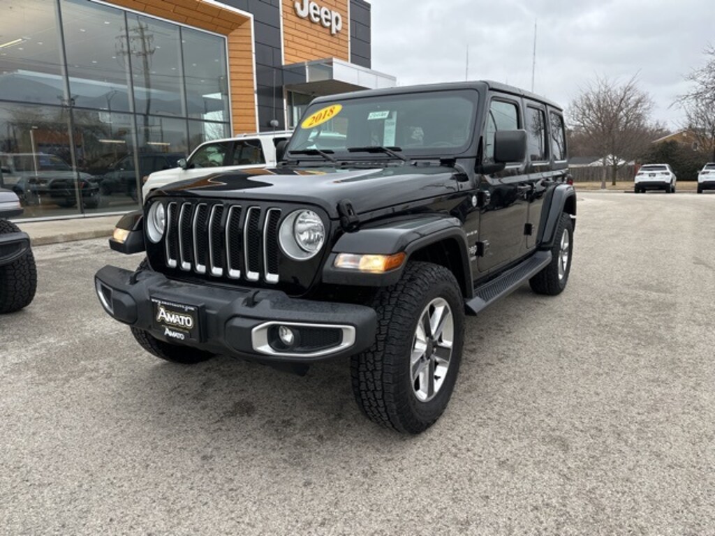 Used 2018 Jeep Wrangler Unlimited Sahara SUV