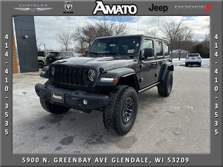 2026 Jeep Wrangler 4-DOOR WILLYS Sport Utility