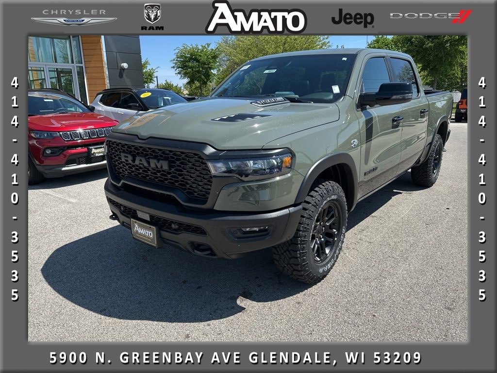 New 2026 Ram 1500 REBEL CREW CAB 4X4 5'7 BOX Pickup