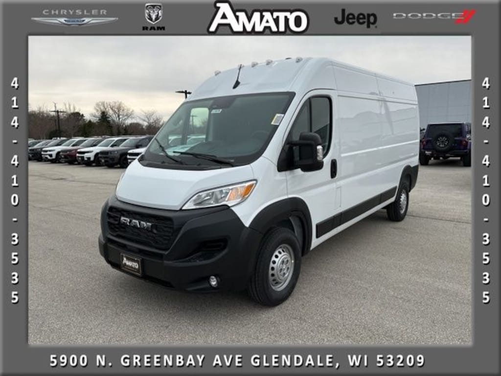 New 2026 Ram ProMaster PROMASTER 2500 TRADESMAN CARGO VAN HIGH ROOF 159' Cargo Van
