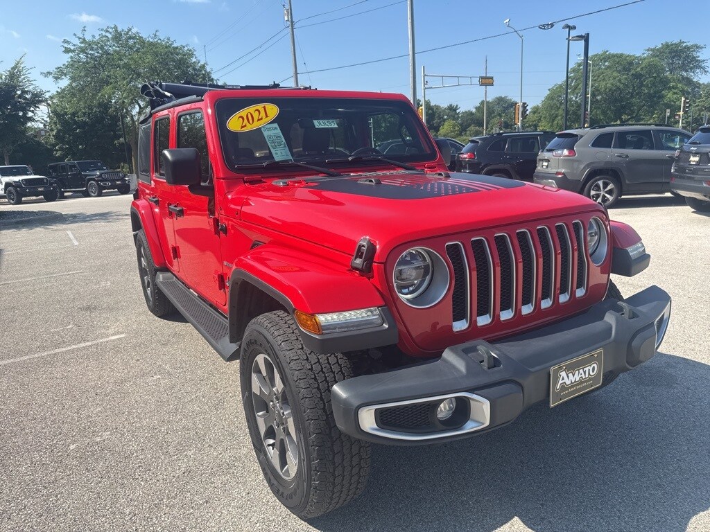 2021 Jeep Wrangler Unlimited Sahara photo 3