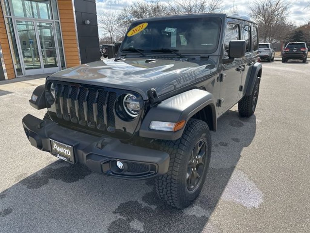 Used 2021 Jeep Wrangler Unlimited Willys SUV