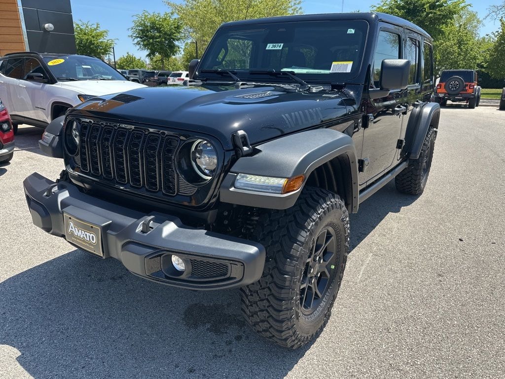 New 2026 Jeep Wrangler 4-DOOR WILLYS Sport Utility