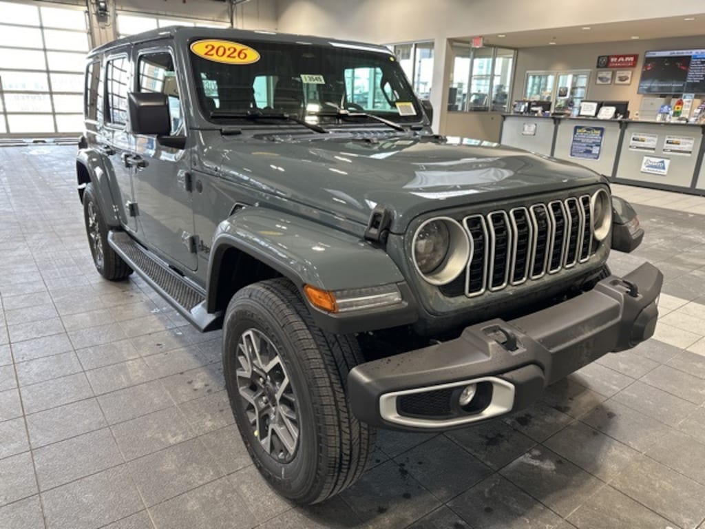 New 2026 Jeep Wrangler 4-DOOR SAHARA Sport Utility
