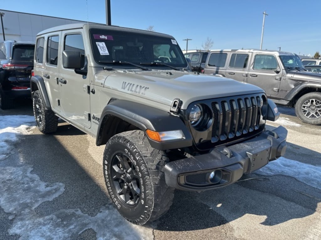 Used 2021 Jeep Wrangler Unlimited Willys SUV