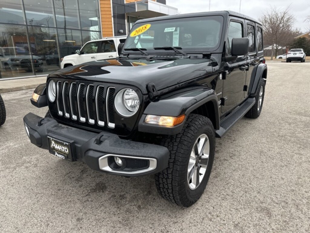 Used 2018 Jeep Wrangler Unlimited Sahara SUV
