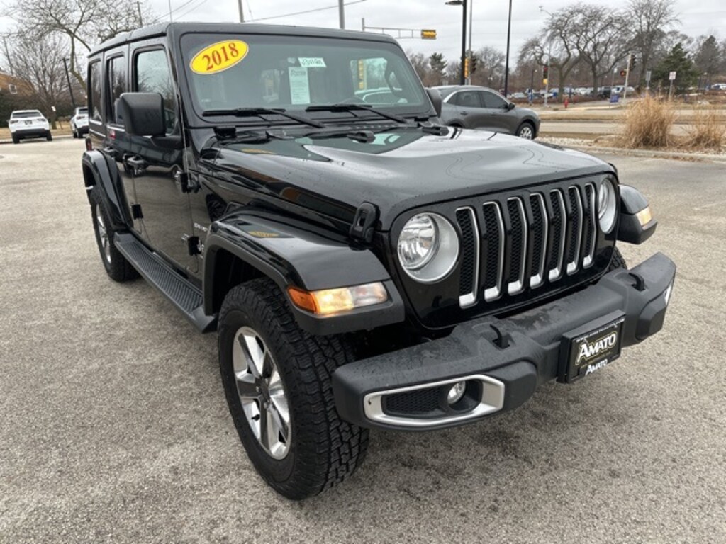 Used 2018 Jeep Wrangler Unlimited Sahara SUV