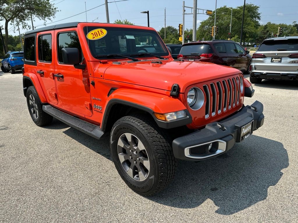 Used 2018 Jeep Wrangler Unlimited Sahara SUV