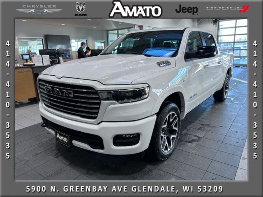 New 2026 Ram 1500 LARAMIE CREW CAB 4X4 5'7 BOX Pickup