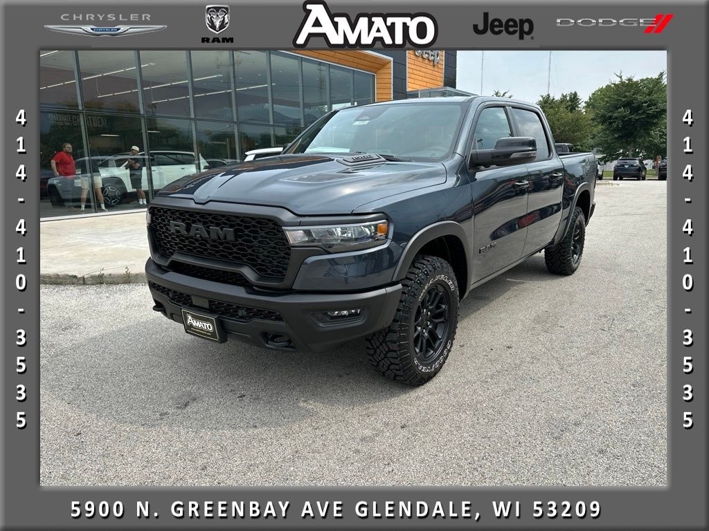New 2026 Ram 1500 REBEL CREW CAB 4X4 5'7 BOX Pickup