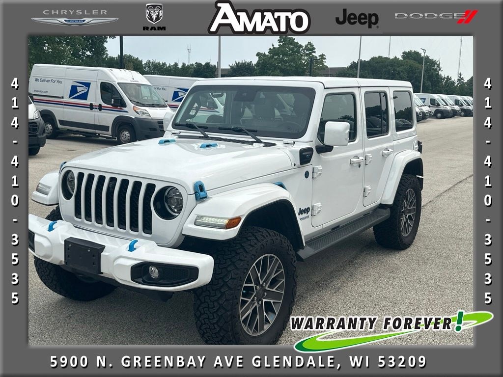Used 2022 Jeep Wrangler Unlimited Sahara 4xe SUV
