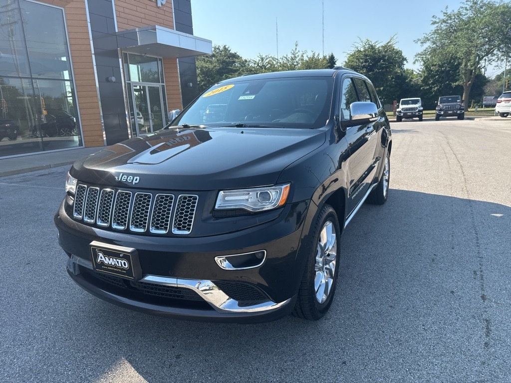 Used 2015 Jeep Grand Cherokee Summit with VIN 1C4RJFJM4FC712401 for sale in Glendale, WI