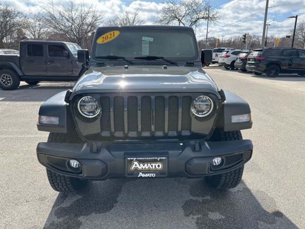Used 2021 Jeep Wrangler Unlimited Willys SUV