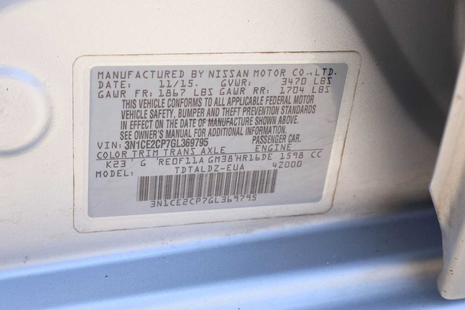 Thumbnail: 2016 Nissan Versa Note - 21