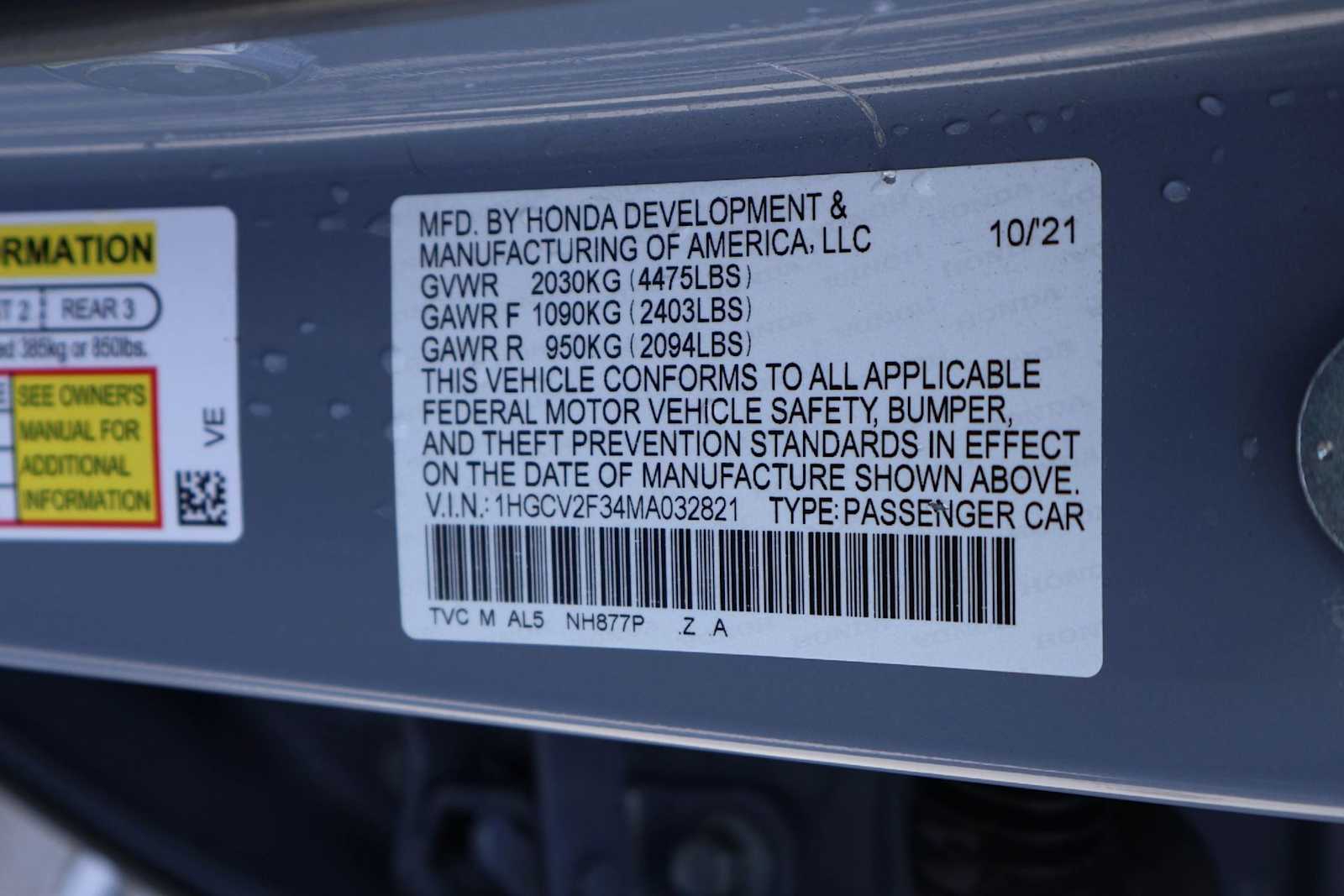 Thumbnail: 2021 Honda Accord - 21