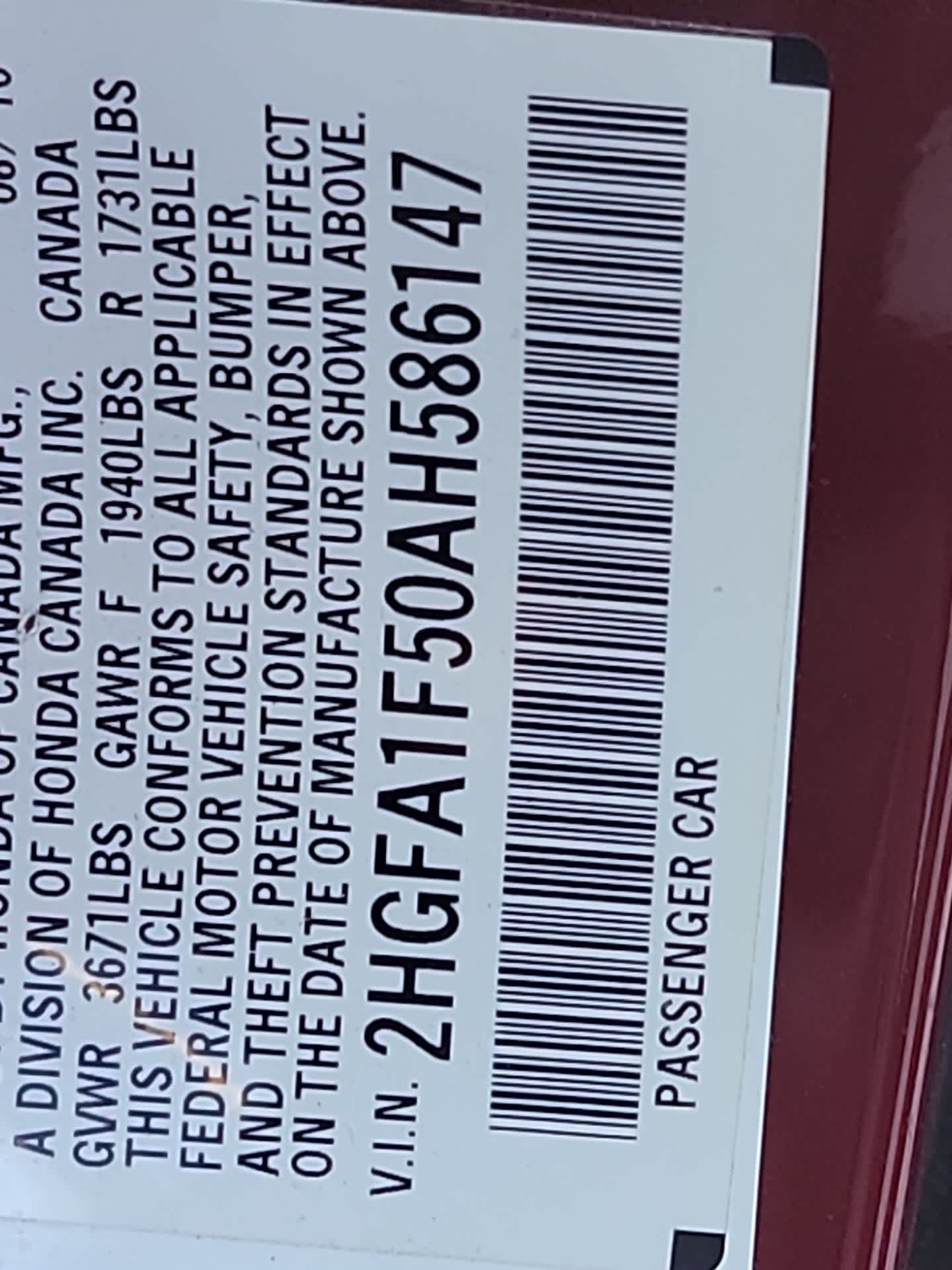 Thumbnail: 2010 Honda Civic - 9