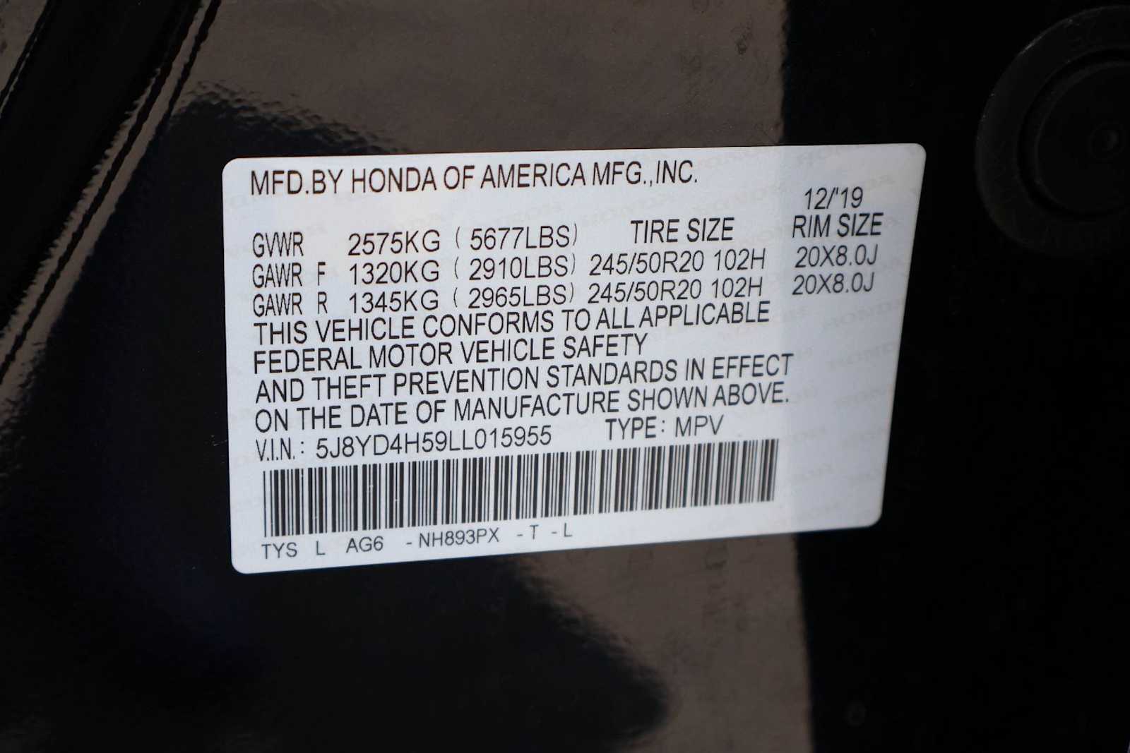 Thumbnail: 2020 Acura MDX - 20