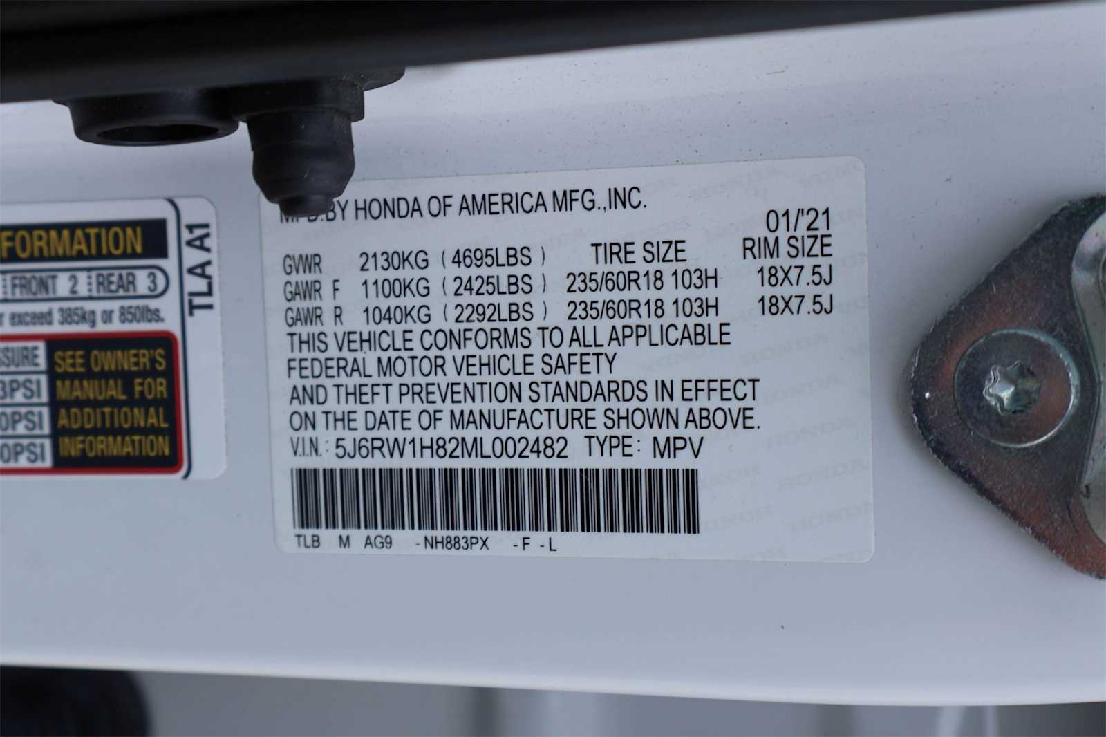 Thumbnail: 2021 Honda CR-V - 21