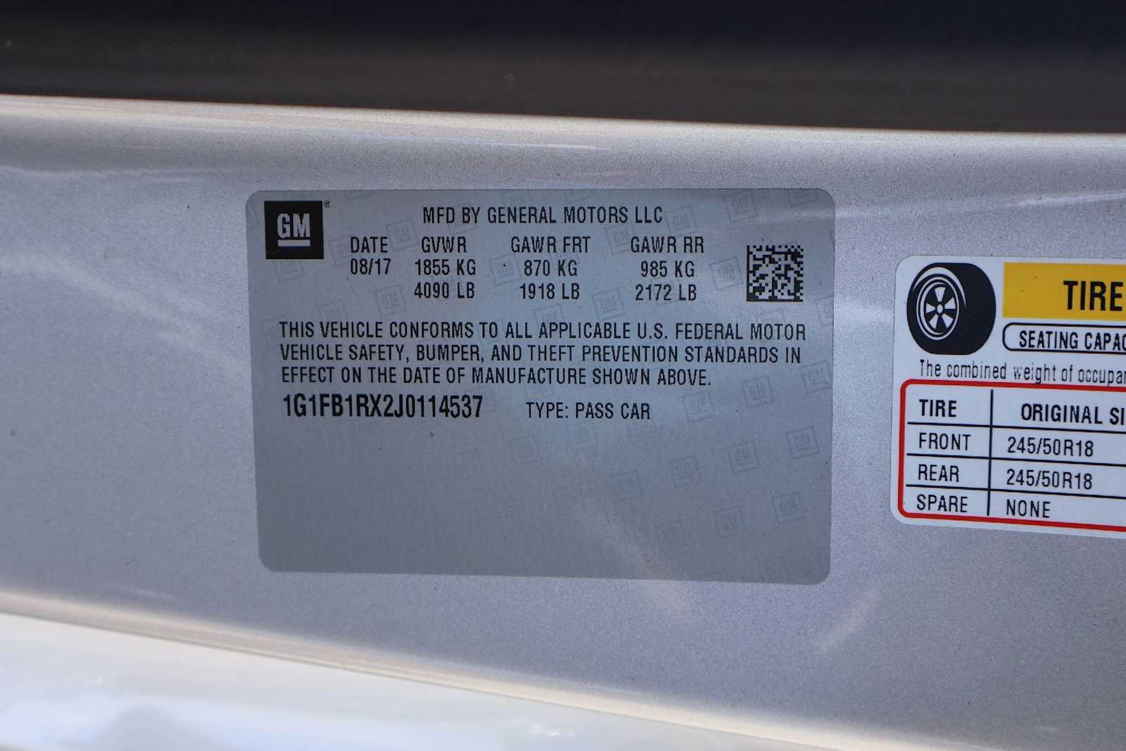 Thumbnail: 2018 Chevrolet Camaro - 20