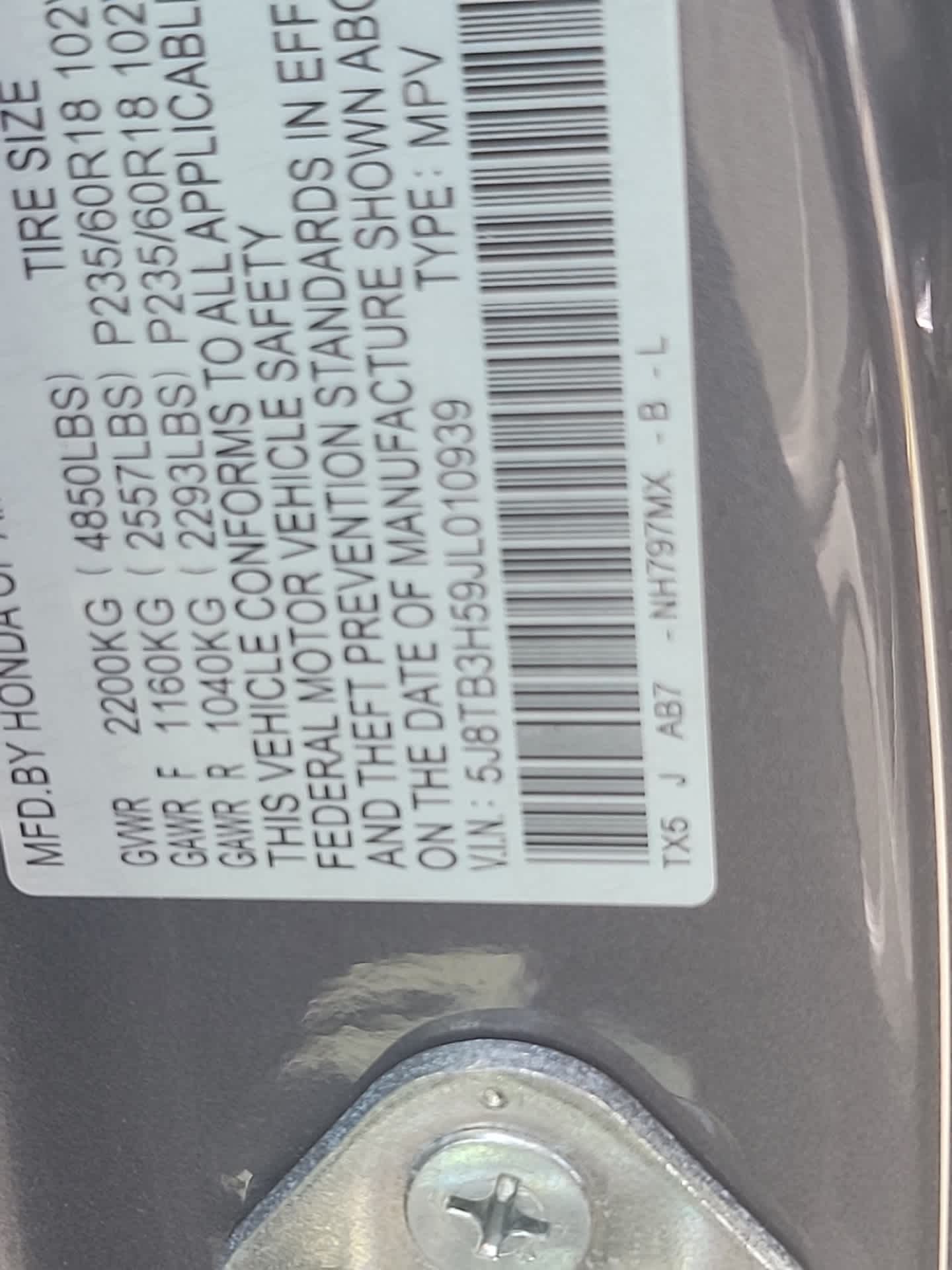2018 Acura RDX Technology 10