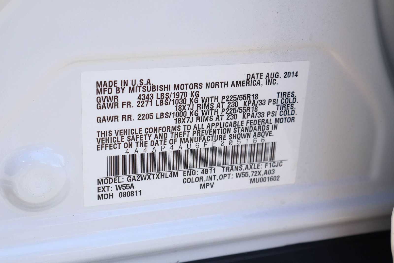 Thumbnail: 2015 Mitsubishi Outlander Sport - 21