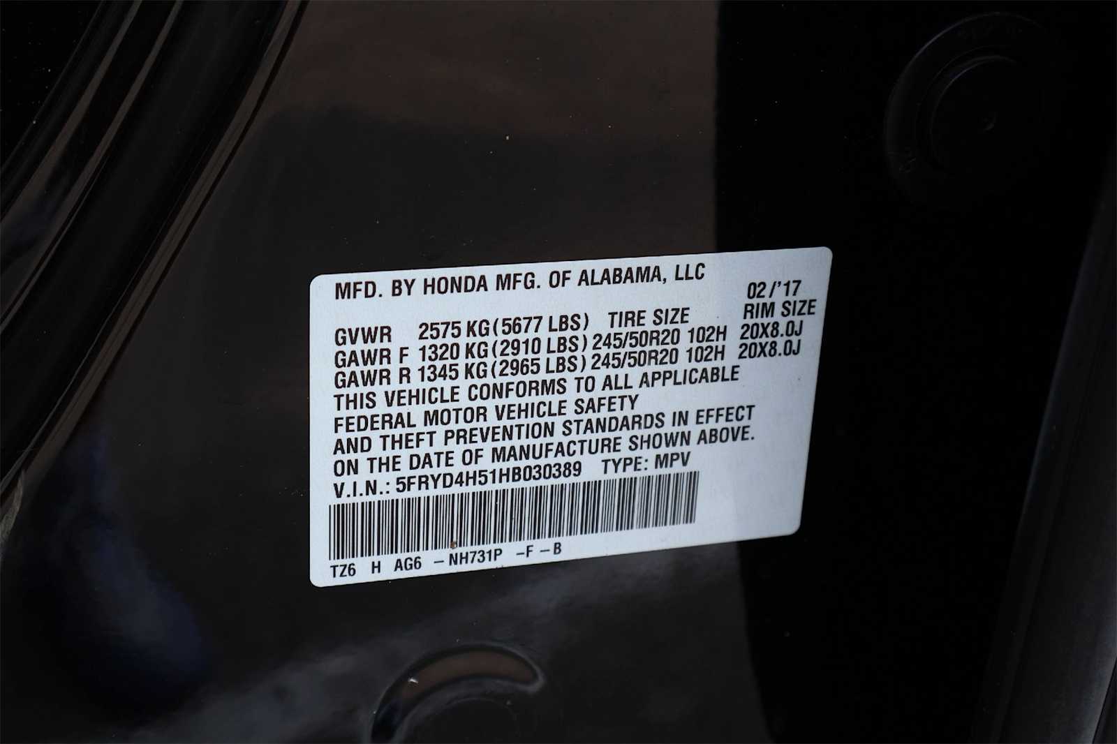 Thumbnail: 2017 Acura MDX - 21