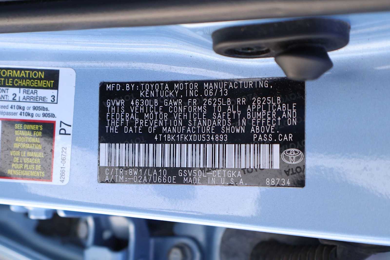 Thumbnail: 2013 Toyota Camry - 21