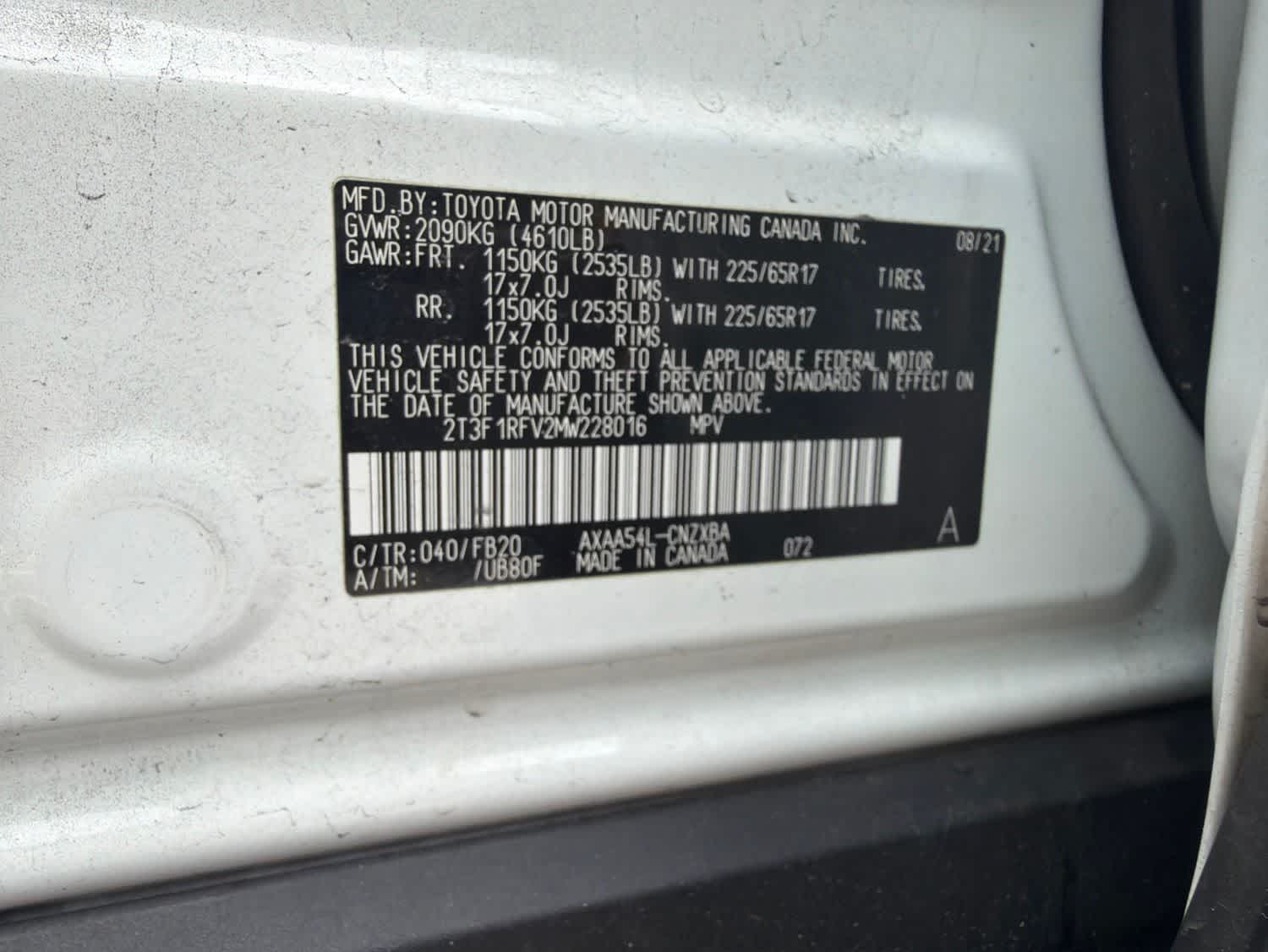 Thumbnail: 2021 Toyota RAV4 - 13