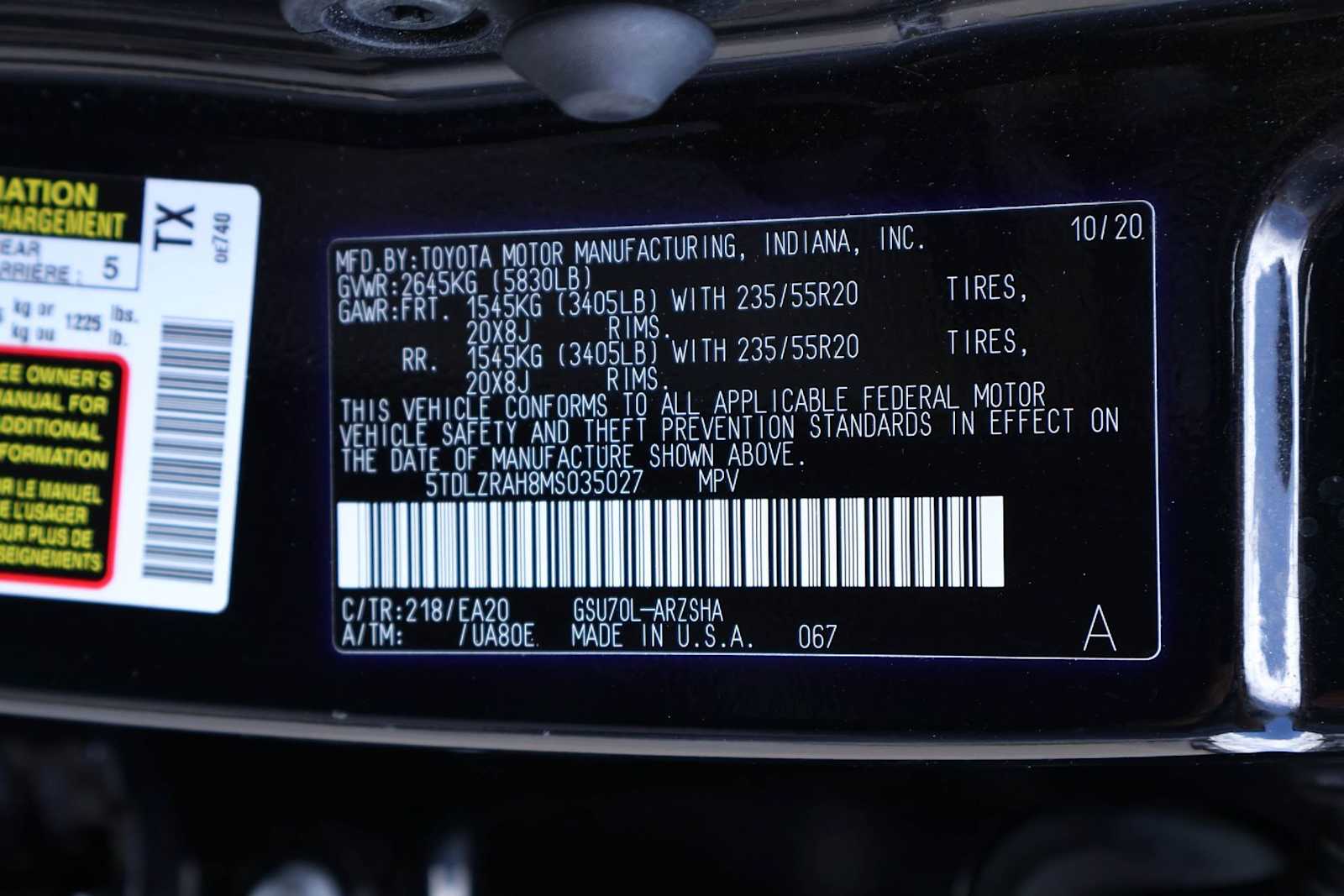 Thumbnail: 2021 Toyota Highlander - 21