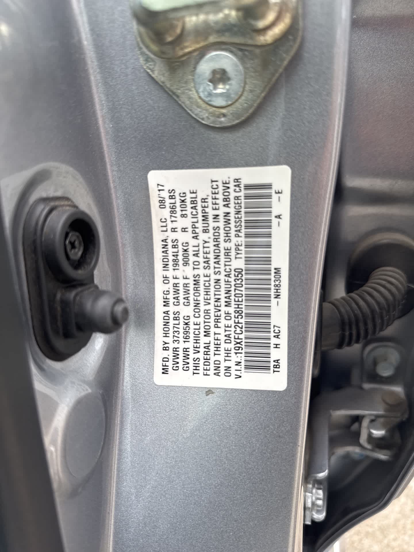 2017 Honda Civic LX 11