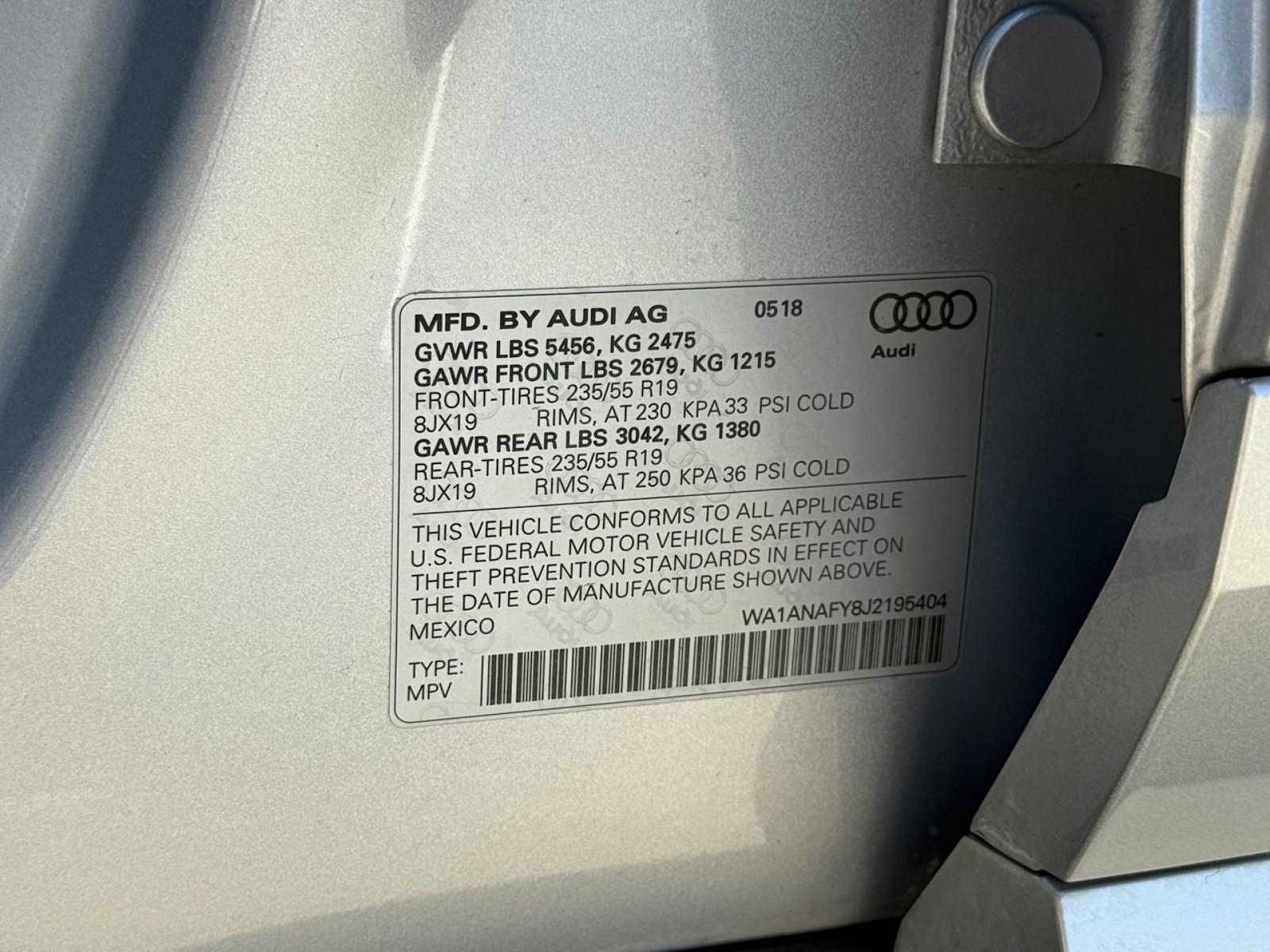 Thumbnail: 2018 Audi Q5 - 21